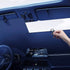 Retractable Sunshade for Car Windshield