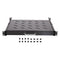 Sliding Rack Server Shelf 1U 19" 4 Post Mount – Adjustable 15" to 22" Rack Tray