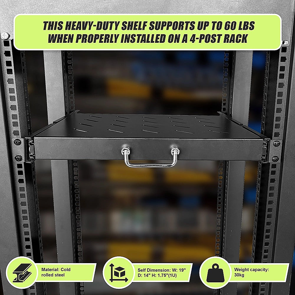 Sliding Rack Server Shelf 1U 19