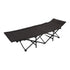 Camping Bed Elevated Cot with Mattress Foldable Outdoor Adult Sleeping
