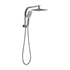 Wall Mounted Chrome Dual Shower Mixer – Rainfall & Handheld Massage Head