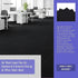 5m² Black Carpet Tiles Set – Commercial & Domestic Flooring for Office, Retail, Home