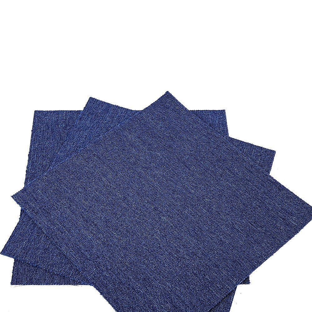 5m² Blue Carpet Tiles Set – Commercial & Domestic Flooring for Office, Retail, Home