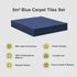 5m² Blue Carpet Tiles Set – Commercial & Domestic Flooring for Office, Retail, Home