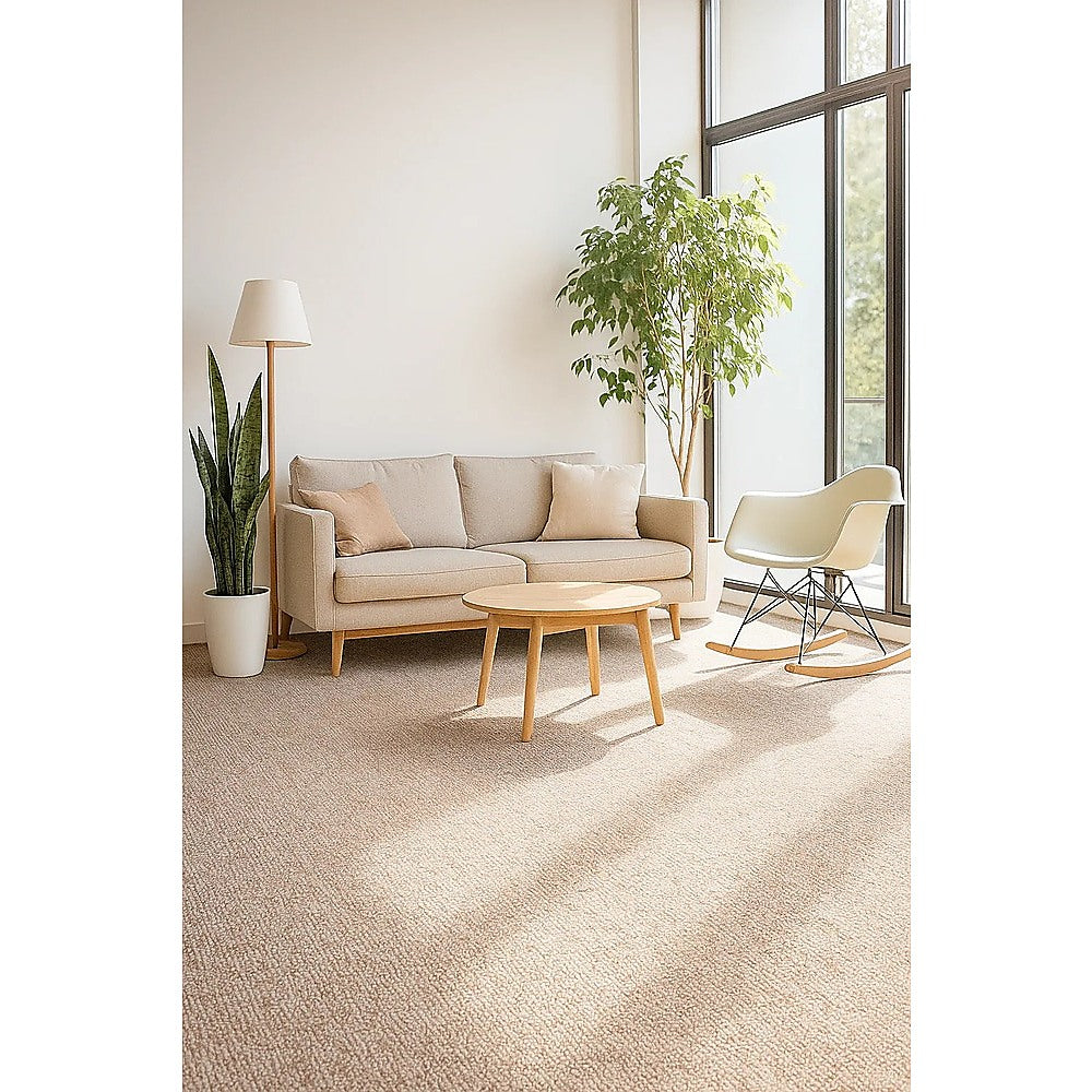 5m² Beige Carpet Tiles Set – Commercial & Domestic Flooring for Office, Retail, Home