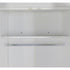 3 Door White Wardrobe – White Handles, Hanging Rail & Shelves