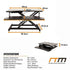 Ergonomic Standing Desk Converter Height Adjustable Sit Stand Workstation for Office Use