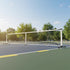 Portable 6.7m Pickleball Net Set – Heavy Duty Metal Frame with Wheels