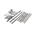 Queen DIY Wall Bed Hardware Kit with Silver handle – Frame & Mechanism for Custom Build