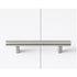 Queen Wall Bed in White Gloss – Space Saving Murphy Bed Kit with Silver Door Handle