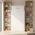 Single Wall Bed in White – Space Saving Murphy Bed Kit with Black Door Handle