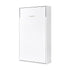 King-single Wall Bed in White – Space Saving Murphy Bed Kit with Gold Door Handle