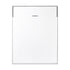 Queen Wall Bed in White – Space Saving Murphy Bed Kit with Gold Door Handle