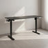 160cm Electric Standing Desk – Height Adjustable Sit Stand Office Table in Black