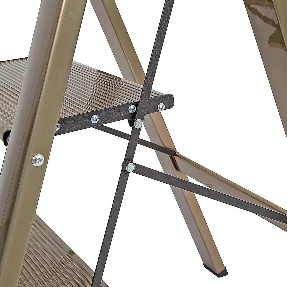 5 Step Ladder – Foldable Lightweight Aluminium with Anti-Slip Pedals