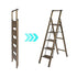 5 Step Ladder – Foldable Lightweight Aluminium with Anti-Slip Pedals
