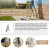 5 Step Ladder – Foldable Lightweight Aluminium with Anti-Slip Pedals