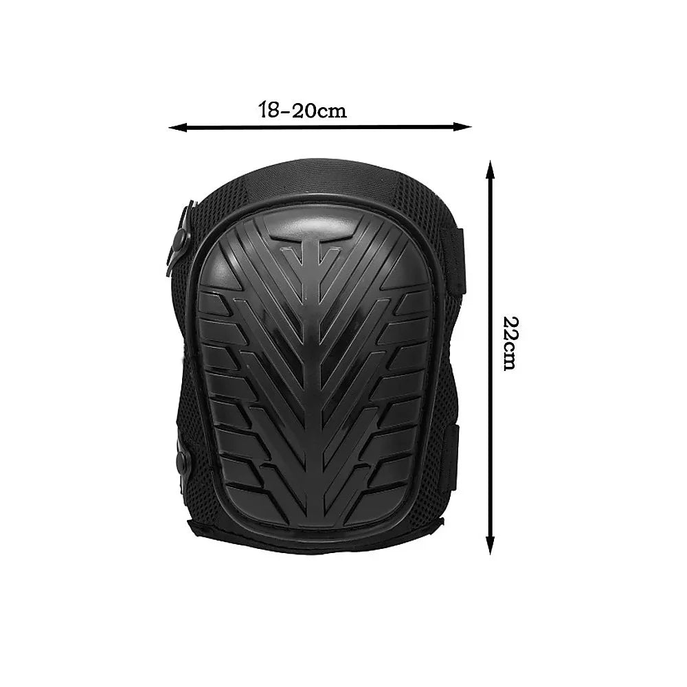 Heavy Duty Work Knee Pads – Construction Safety Pads with Soft Foam & Gel Cushion for All-Day Comfort