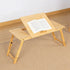 Folding Laptop Bed Table – Portable Rectangular Desk for Bedroom & Home Workstation