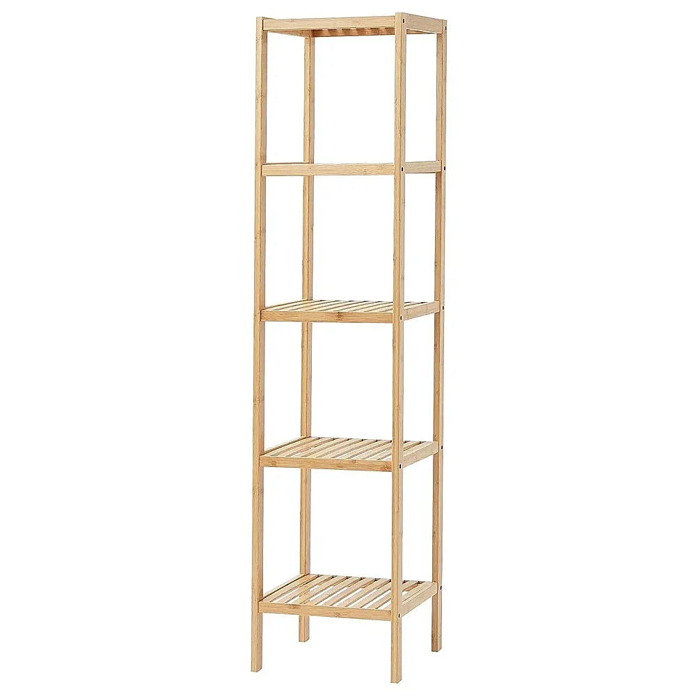 5 Tier Bookshelf Storage Bookcase Shelving Unit for Home Office