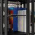 360 Rotating Bamboo Bookshelf Black Storage Display Rack with 6 Shelves