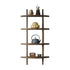 Wall Mounted Solid Wood Shelf Display Stand for Home & Office