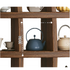 Wall Mounted Solid Wood Shelf Display Stand for Home & Office