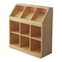 Slanted Top Bookcase Bookshelf Classroom Storage Cabinet