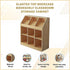 Slanted Top Bookcase Bookshelf Classroom Storage Cabinet