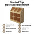 Slanted Top Bookcase Bookshelf Classroom Storage Cabinet