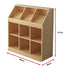 Slanted Top Bookcase Bookshelf Classroom Storage Cabinet