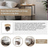 Modern Bedside Table Nightstand Storage for Bedroom or Living Room