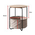 Modern Bedside Table Nightstand Storage for Bedroom or Living Room