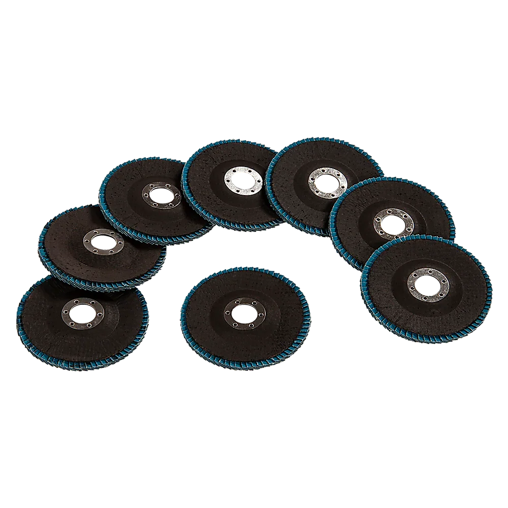 40 Grit Zirconia Flap Discs 4.5in 40 Pack for Angle Grinder Grinding