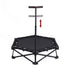 Foldable Fitness Trampoline with Handle Compact Folding Rebounder