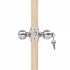 Round Door Lock Knob Set for Internal and Entry Doors