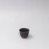 Sake and Tea Cup 6cm Black Matte Flared Glaze