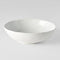 Bowl Oval 16cm Parchment White Glaze