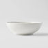 Bowl Oval 14cm Parchment White Glaze