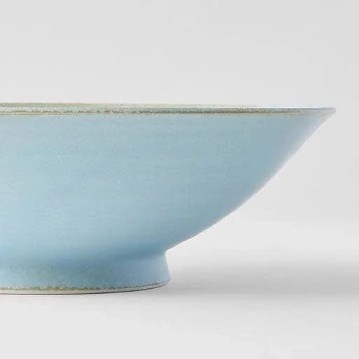 Ramen Bowl 24.5cm Soda Blue Glaze