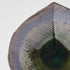 Bowl Shallow Leaf Shape 25cm Midori Glaze