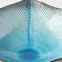 Bowl Leaf Shape 24cm Sky Blue Glaze