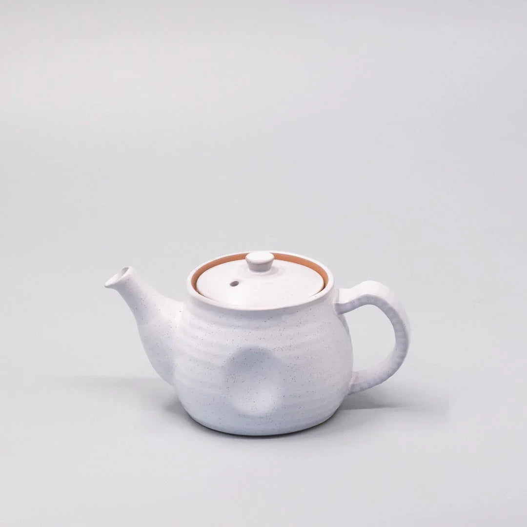Teapot 300ml Speckled White Glaze