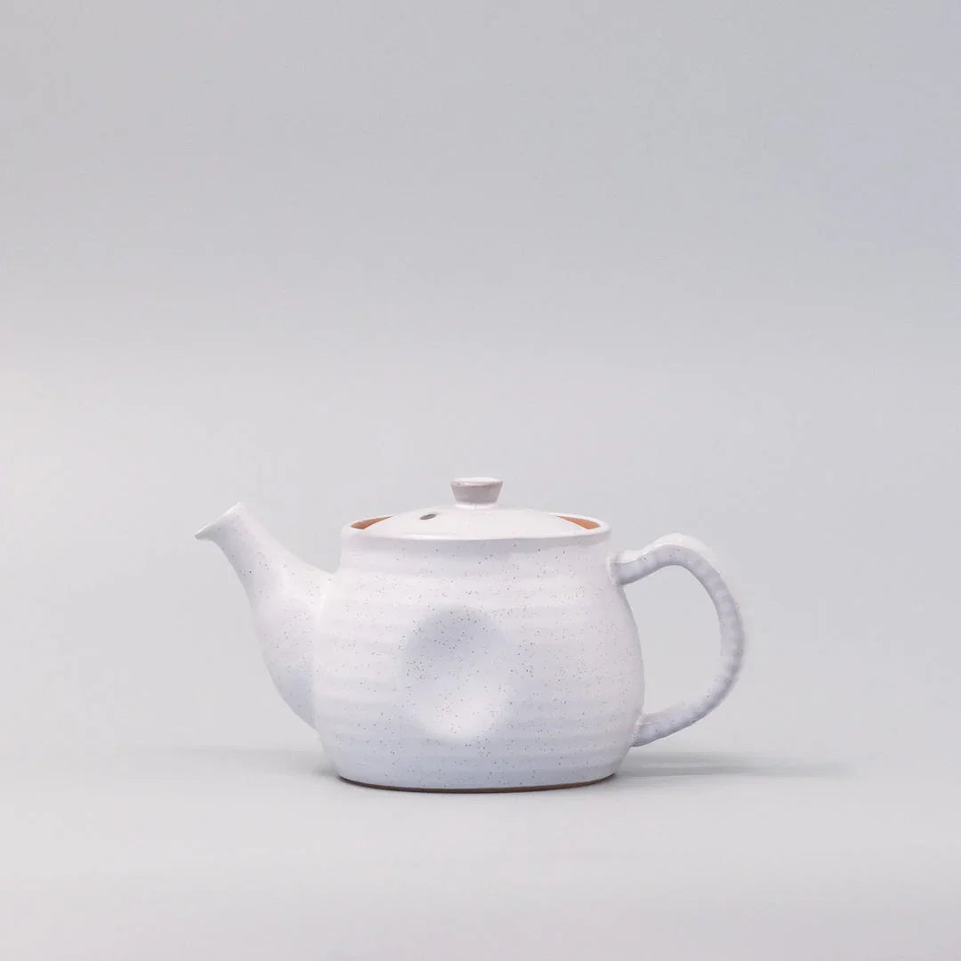Teapot 300ml Speckled White Glaze