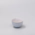 Tea Cup Ridged 150ml Speckled White