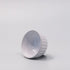 Tea Cup Ridged 150ml Speckled White