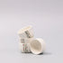 Sake Set for Four 330ml White Abacus Glaze