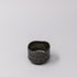 Sake Cup Moss Black Glaze