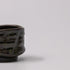 Sake Cup Moss Black Glaze