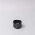 Sake Cup Jet Black Glaze